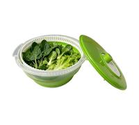 Essoreuse à salade pliable | Séchoir manuel portable double couche | Passoire à salade pour la maison, la cuisine, le nettoyage, le nettoyage, les légumes, les raisins, les produits alimentaires
