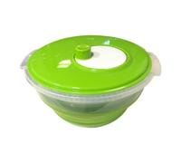 Essoreuse à salade | Séchoir à légumes pliable | Déshydrateur alimentaire | Essoreuse à salade portable pliable avec couvercle pour sécher les légumes à feuilles et les raisins et les produits pour des