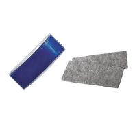 essuie-tableau aimanté, bleu