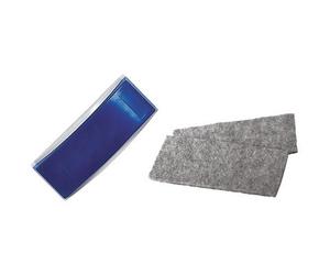 essuie-tableau aimanté, bleu