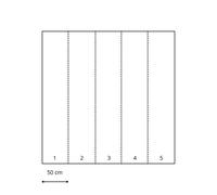 ESTAhome Fototapete Blumen Terrakottarosa 2.5 x 2.79 m