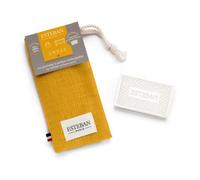 Esteban Ambre Ma pochette porte parfum en céramique parfumée rechargeable avec sac en gaze de coton