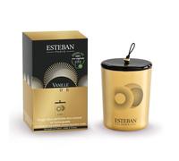 Esteban Bougie décorative parfumée & rechargeable - Vanille d'or