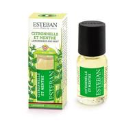 Esteban Citronelle et Menthe Concentré de parfum, Essence hydrosoluble pour diffuseurs électriques, 15 ml