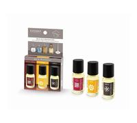 ESTEBAN Sélection Tris de concentrés de Parfum Teck & Tonka - Ambre - Neroli 3 flacons de 15 ML