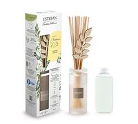 ESTEBAN Paris Bouquet Parfum Jasmin d'été Gelsomino d'été Baguettes en Bois et Recharge de 100 ML
