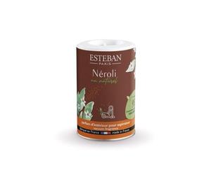 Esteban Paris Poudre Parfumée Néroli pour Aspirateur, Parfum Floral Blanc, 95% Ingrédients Naturels, Fabriqué en France