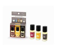 ESTEBAN PARIS SET 3 PROFUMI CONCENTRATI OLIO RINFRESCANTE 15ML TECK E TONKA-AMBRE-NEROLI PROFUMATORI AMBIENTI