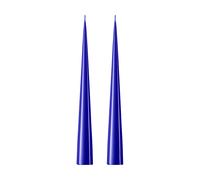 ester & erik Bougie cônique ester & erik 37 cm Lot de 2 lacquées Cornflower 48