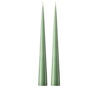 ester & erik Bougie cônique ester & erik 37 cm Lot de 2 lacquées Eucalyptus 66-0
