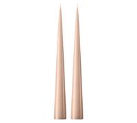 ester & erik Bougie cônique ester & erik 37 cm Lot de 2 lacquées Ice latte 11-0