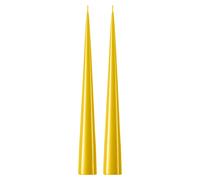 ester & erik Bougie cônique ester & erik 37 cm Lot de 2 lacquées Lemon drop 15-0