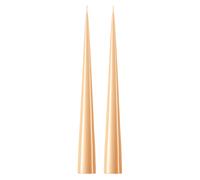 ester & erik Bougie cônique ester & erik 37 cm Lot de 2 lacquées Melon sorbet 19-0