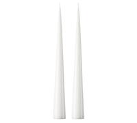 ester & erik Bougie cônique ester & erik 37 cm Lot de 2 lacquées Pure white 31-0