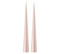 ester & erik Bougie cônique ester & erik 37 cm Lot de 2 lacquées Rosewater 51-0