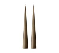 ester & erik Bougie cônique ester & erik 37 cm Lot de 2 mat Caviar 77