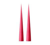 ester & erik Bougie cônique ester & erik 37 cm Lot de 2 mat Deep pink 41/2