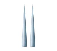 ester & erik Bougie cônique ester & erik 37 cm Lot de 2 mat Dusty blue 83