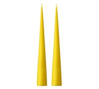 ester & erik Bougie cônique ester & erik 37 cm Lot de 2 mat Lemon drop 15