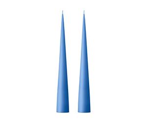 ester & erik Bougie cônique ester & erik 37 cm Lot de 2 mat Moon blue 37