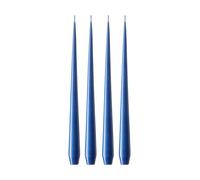 ester & erik Bougie ester & erik Lot de 4 laquée Cornflower. 32 cm