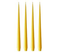 ester & erik Bougie ester & erik Lot de 4 laquée dark Lemon drop 15/2-0. 42 cm