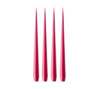 ester & erik Bougie ester & erik Lot de 4 laquée Deep pink 41/2. 32 cm