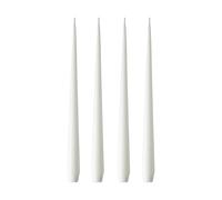 ester & erik Bougie ester & erik Lot de 4 laquée pure white. 42 cm