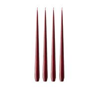 ester & erik Bougie ester & erik Lot de 4 mat Deep wine 44/2. 42 cm