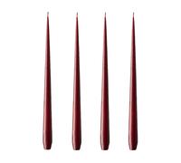 ester & erik Bougie ester & erik Lot de 4 mat Wine. 32 cm