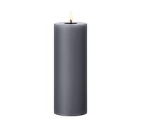 ester & erik Bougie LED bloc Ester & Erik 74 Dark Slate. 20cm