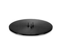 ester & erik Plat à bougie ester & erik Ø12 cm mat Noir