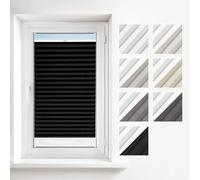 Estika Store plissé Thermo sur Mesure avec Perforation, occultants, système Klemmfix, pour fenêtres de différentes largeurs (30-129 cm) et hauteurs (150-230 cm)
