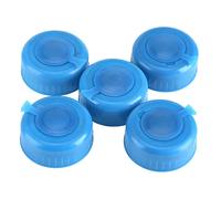 Estink Bouchon de Bouteille d'eau de Gallon Réutilisables, Anti-déversement, Capuchon Distributeur, 55mm, 5 Pièces