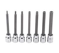 Estink Douilles Hexagonales Longues, Kit de 7 Pièces, Acier Chrome-Vanadium, Tige Extra-Longue 110mm, 3mm à 10mm