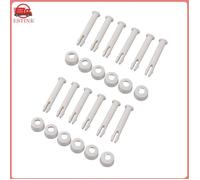 ESTINK Kit de 12 Goujons de Raccord pour Piscine INTEX, Cheville à PVC pour Modèles 28270 et 28272