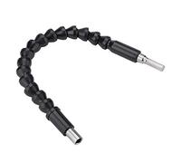 Estink Rallonge Flexible pour Perceuse, Arbre Flexible Coudé 1/4 Pouce, 290mm, Acier, Noir, pour Outils Électriques