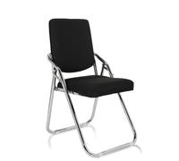 ESTO | Tissu - Chaise pliante Noir