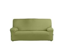 Estoralis | Borneo | Housse de canapé | Tissu Super élastique C/ 05 Vert | pour canapé 4 Places de 220 à 260 cm. | Protecteur de qualité | Adaptable à Tous Types de canapés