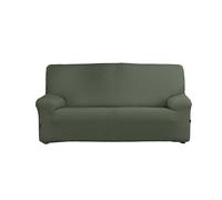 Estoralis | Borneo | Housse de canapé | Tissu Super élastique C/ 12 Vert Foncé | pour canapé 4 Places de 220 à 260 cm. | Protecteur de qualité | Adaptable à Tous Types de canapés