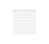 Estoralis | Sansa | Store Enrouleur Jour Nuit - Double Tissu Cassette décorative | Blanc | 145 x 255 cm. (Largeur/Hauteur) Taille du Tissu 142 x 250 cm. | Stores pour fenêtres et Portes
