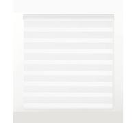 Estoralis | Sansa | Store Enrouleur Jour Nuit - Double Tissu Cassette décorative | Blanc Case | 170 x 180 cm. (Largeur/Hauteur) Taille du Tissu 167 x 175 cm. | Stores pour fenêtres et Portes