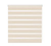 Estoralis | Vera | Store Enrouleur Jour Nuit Moderne | Double Tissu Uni | Beige | 145 x 180 cm. (Largeur/Hauteur) Taille du Tissu 142 x 175 cm. | Stores pour fenêtres et Portes