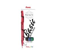 Estuche Rotulador punta pincel 4 colores