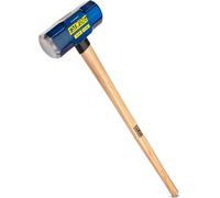 Estwing 7,3 kg masse dure pour démolition/pieux, 50-55 HRC, 91,4 cm poignée en hickory, poignée ergonomique, construction durable