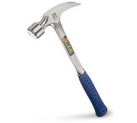 Estwing Marteau de charpentier E3/24S – griffe droite, poignée vinyle, argenté, 680 g (24 oz)