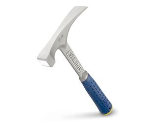 Estwing E6-22BLC Marteau-pioche avec tête de frappe lisse et manche anti-rebond Bleu 625 g