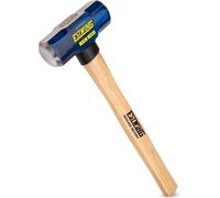 ESTWING Hard Face Sledge Hammer with 40 cm Hickory Handle 1,8 kg.Estwing 4-Pound Hard Face Sledge Hammer for Demolition / Stake Driving, 50-55 HRC, 16-Inch Hickory Handle, Ergonomic Grip, Durable Cons