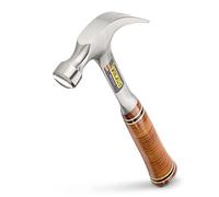 Marteau à panne fendue ESTWING avec manche en cuir, coudé, Ø 22 mm, 340 g