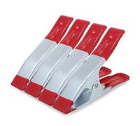 ESUMIC® 4PCS 6Inch Metal Spring Clamps Rubber Coated Tipprip Grip Holder pour Camping Tarpaulin